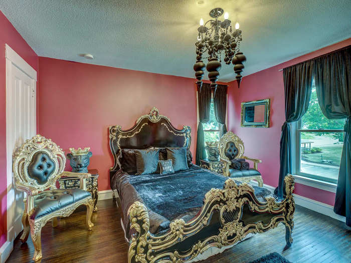 There are seven bedrooms in total, and some are more spooky than others.