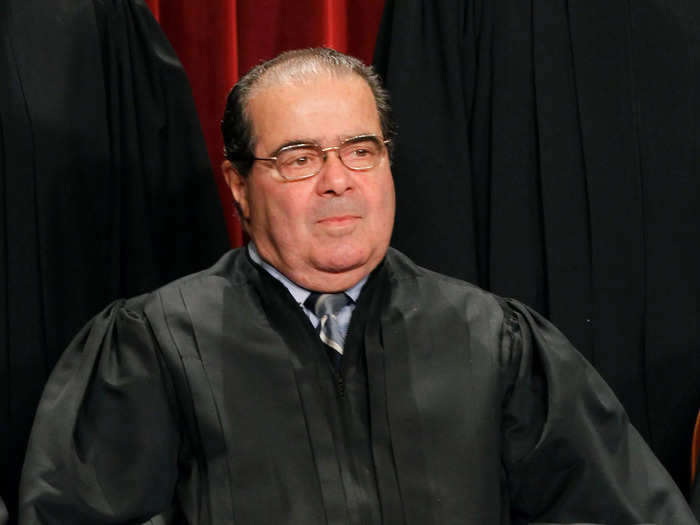 The late Supreme Court Justice Antonin Scalia reportedly lived in her former home.