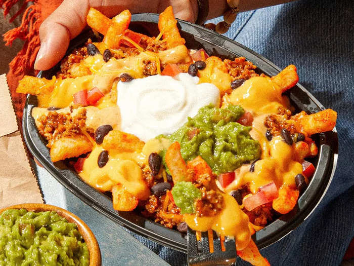 Next up was the 7-Layer Nacho Fries.