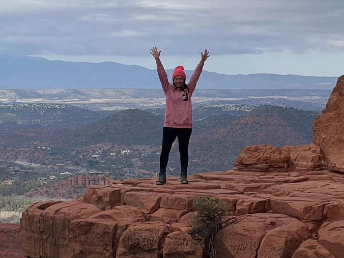 Sedona has a reputation as a place of enlightenment, healing, and spiritual practices that are said to emanate from the red rocks, known as vortexes. I might have found one, myself.