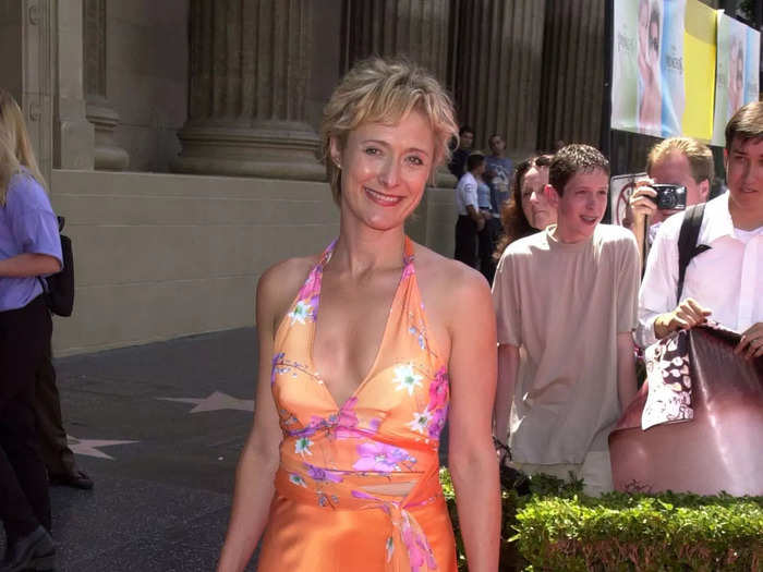 Caroline Goodall looked drastically different on the red carpet than she did in the Disney movie.