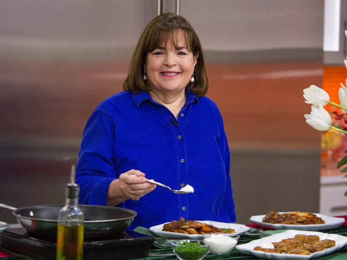 Ina Garten says a frozen log of cheddar chipotle cracker dough is her secret to hosting success.