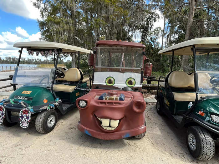 I was amazed by how many families decorated their golf carts and campsites.