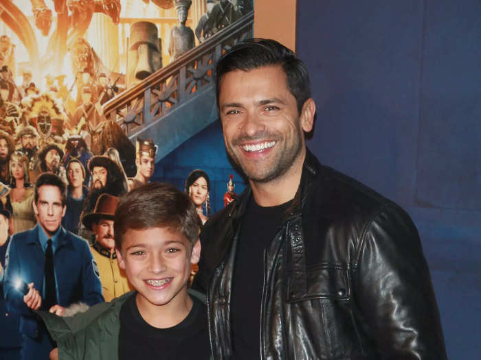 Six months later, Consuelos and Joaquin attended the "Night at the Museum: Secret of the Tomb" premiere in New York.