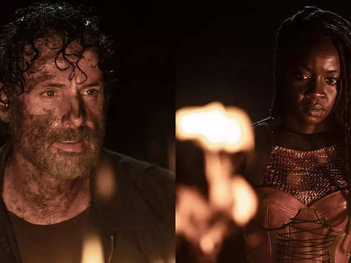 Rick and Michonne