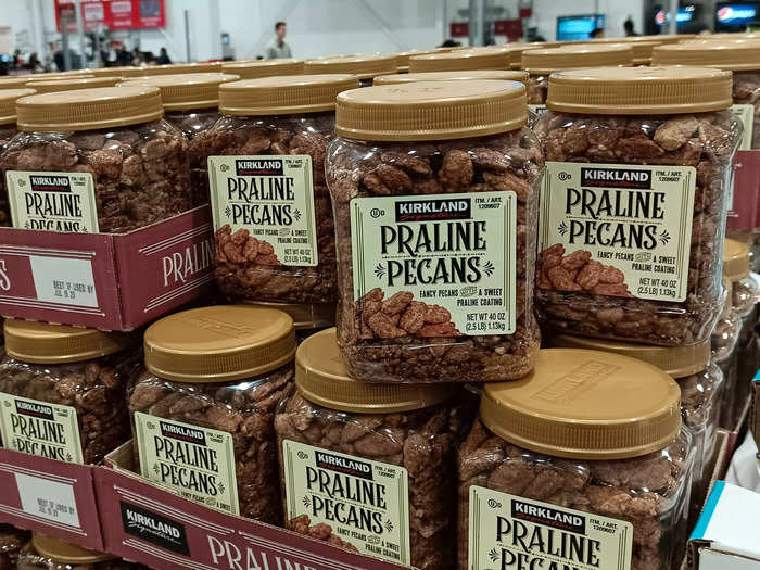 Praline pecans are a good addition to breakfast, lunch, and dinner dishes.