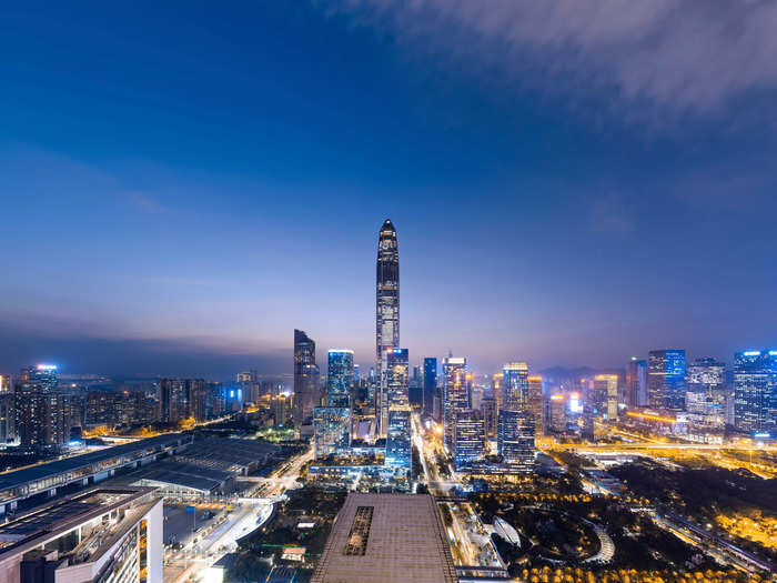 Shenzhen was once the richest city in China. In 2019, it had a GDP per capita of $29,498, per the state-run media outlet China Daily.