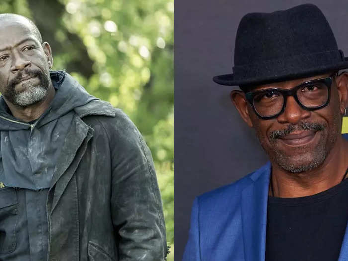 Lennie James, who originally appeared in the flagship series before heading to spinoff "Fear the Walking Dead," told us he watched the finale before the fan event.