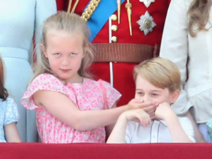 Some junior royals are all too aware of the waiting press. Princess Anne