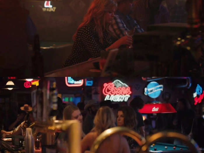 The bar that Beth takes the crew to is the same bar shown in the flashback scene in episode one of season five, but things have changed a lot in the 20-something years between the two visits.