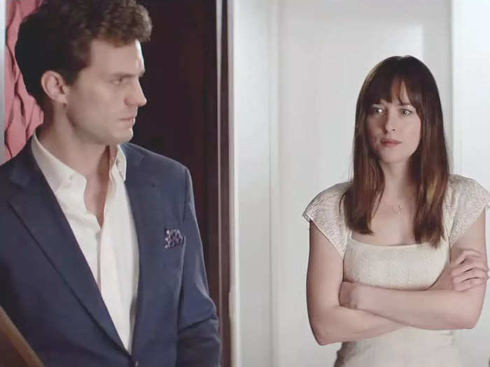 "Fifty Shades of Grey" and its sequels are based on a set of novels, which in turn were based on "Twilight" fanfic.