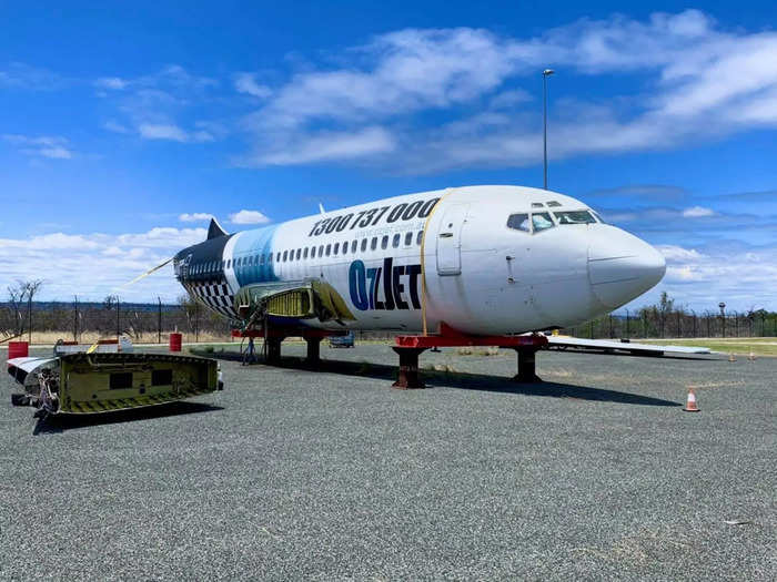 While not yet open, there is one Boeing 737-200 aircraft that is being converted into a rental in Perth, Australia.