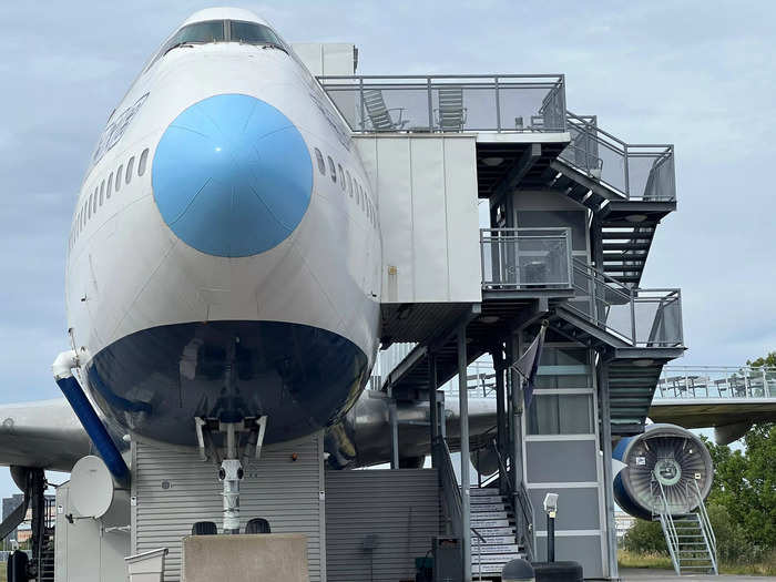 The largest jet on the list is a massive Boeing 747 in Sweden