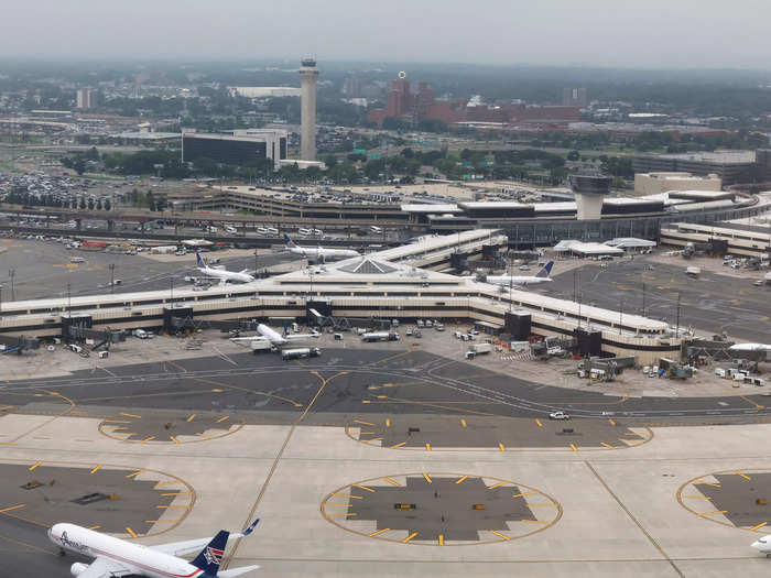 I headed to Newark Liberty International on the day of departure preparing for the unexpected.