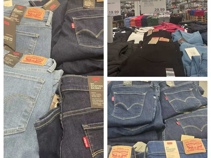 Costco sells genuine Levi