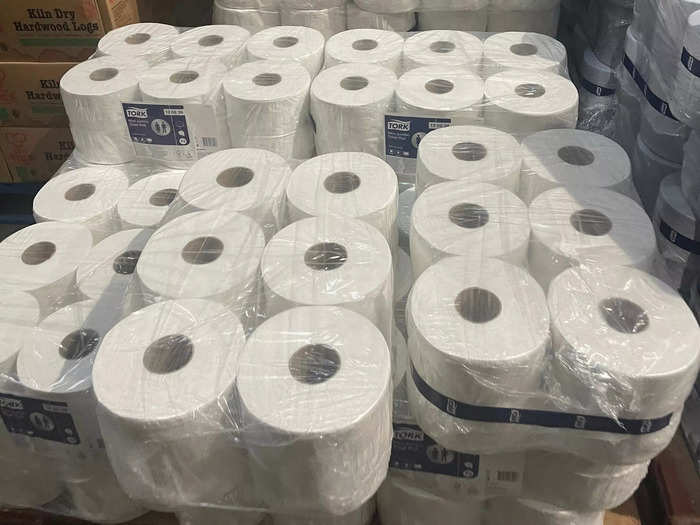 Toilet paper was also in Fox