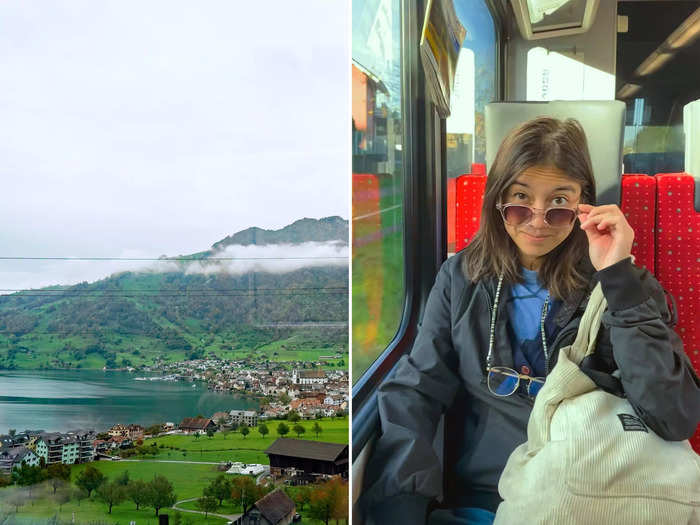 To get to the Airbnb, we were coming from Italy, and traveled by train to Zurich, Switzerland. From there, we transferred to local trains that got us to Roggwil in about an hour.