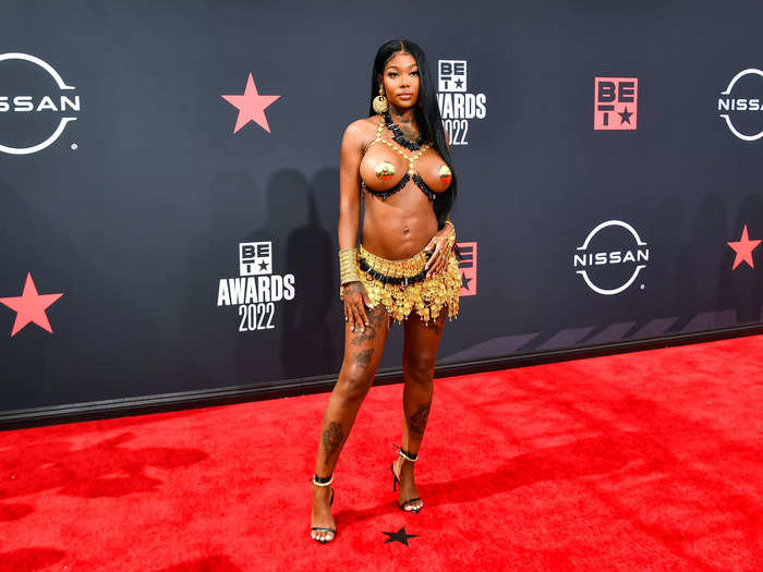 Summer Walker turned heads on the BET Awards red carpet with a barely-there outfit, but her jewelry was arguably more controversial.