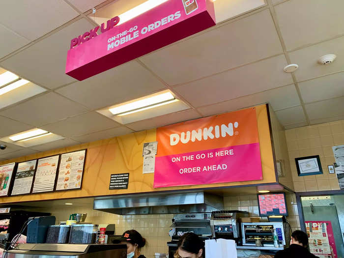 This location, like most other Dunkin