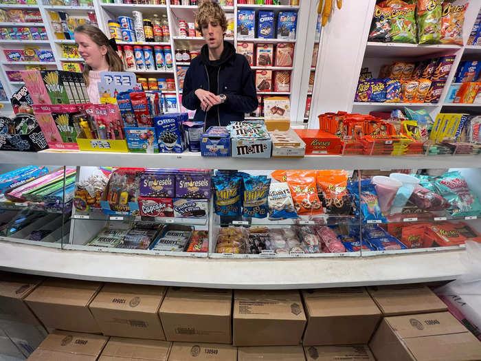 But overall, the sheer variety of snacks at the shop was impressive.