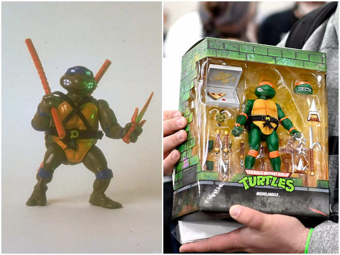 Teenage Mutant Ninja Turtles was one of the biggest toy lines of the late 1980s.