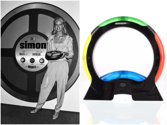 The electronic game Simon was given several upgrades but it