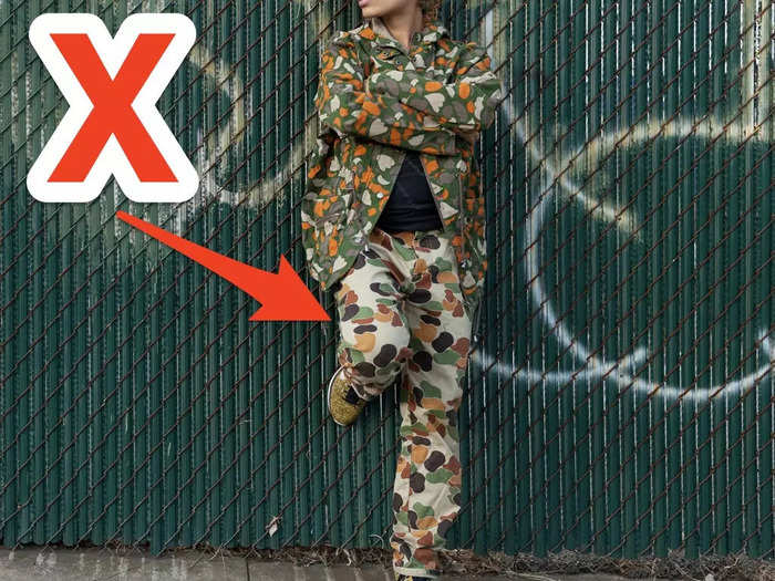 Camo print is becoming a thing of the past.