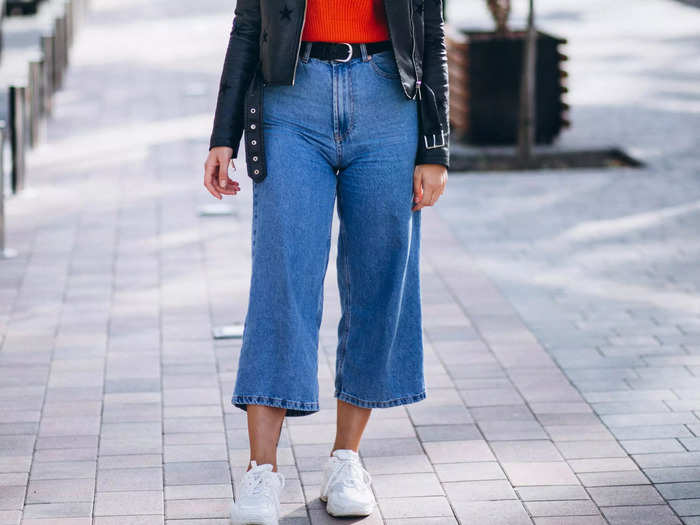 Wide-leg pants can elevate an outfit.