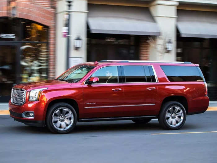 5. GMC Yukon XL — 252,360 miles