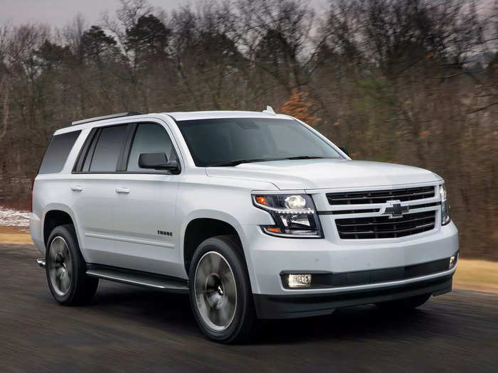 7. Chevrolet Tahoe — 250,338 miles