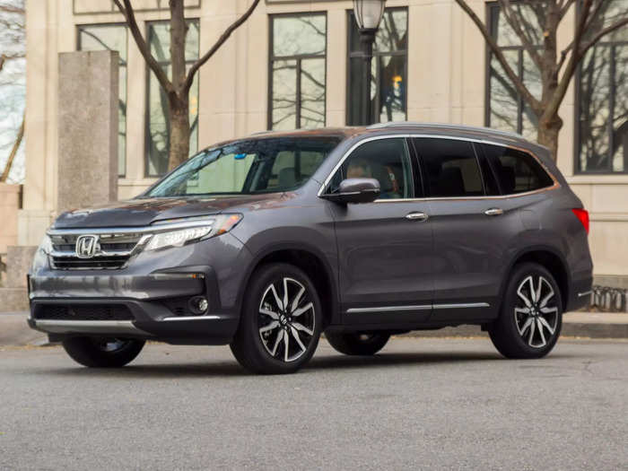 15. Honda Pilot — 236,807 miles