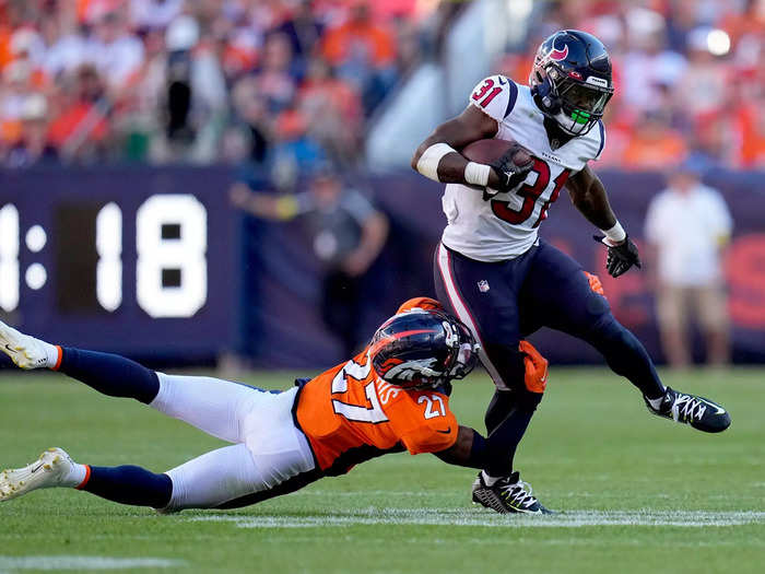 START: Dameon Pierce, RB, Houston Texans