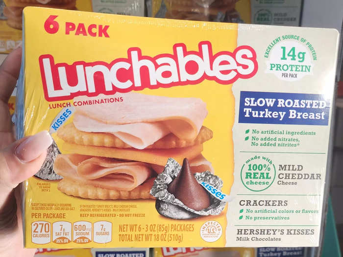 On busy mornings, I reach for Lunchables.