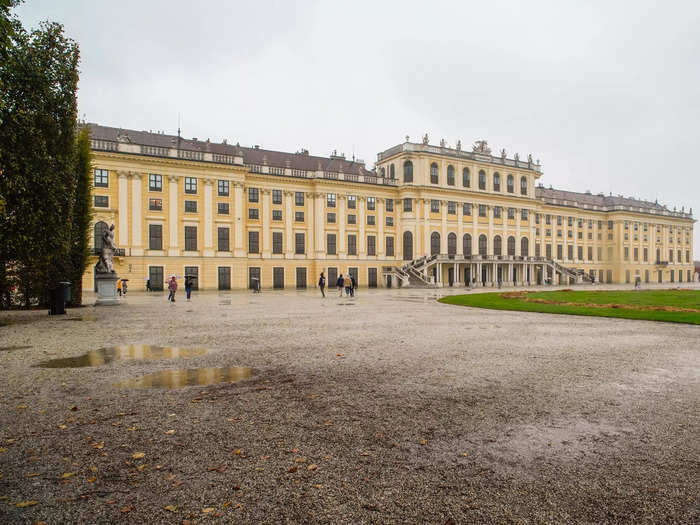 I saw the same style of architecture, also known as Second Empire Baroque, according to Britannica, on Viennese buildings like Schönbrunn Palace.