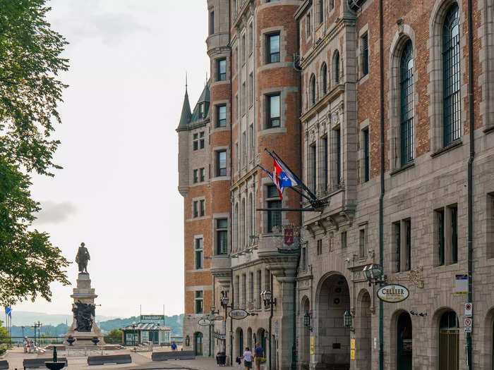 After my trip to Europe, I also realized my hotel in Québec City, Fairmont Le Château Frontenac, was similar to those I saw abroad. I thought it was the most stunning building, which makes sense as it