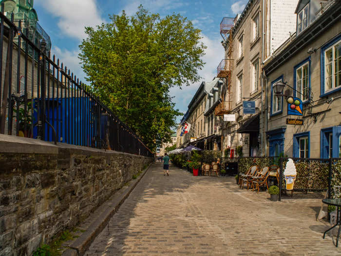 Founded by French explorer Samuel de Champlain, Québec City is full of cobblestone streets, European-inspired architecture, and a primarily French-speaking population, as Insider reported. These elements give the town a European feel, according to the same source.