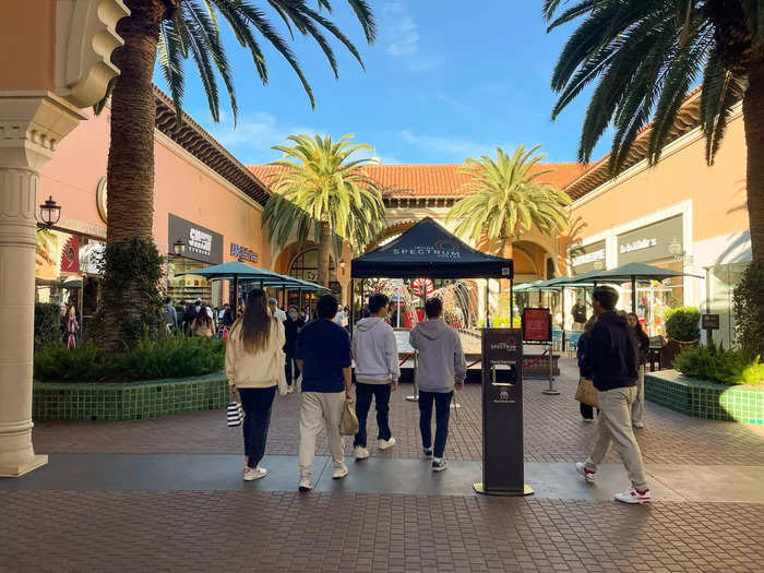 I visited two popular shopping malls in Orange County, California during the morning of Black Friday and was shocked to see both were full of shoppers.