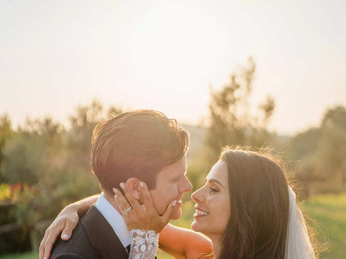 The couple got engaged in August of 2019.