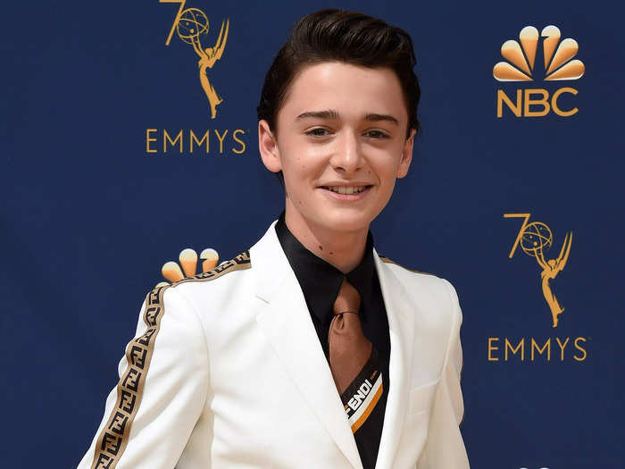 October 31, 2018: Noah Schnapp dressed as Eleven from 