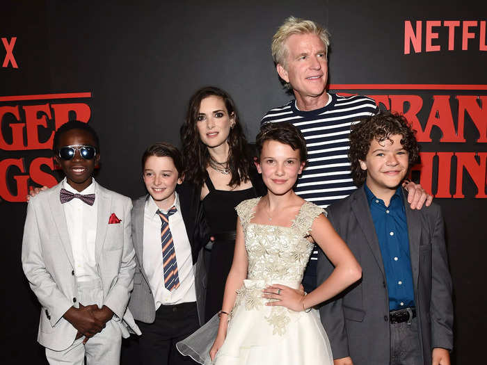 July 11, 2016: The pair both attended the premiere of "Stranger Things" season one in Los Angeles.