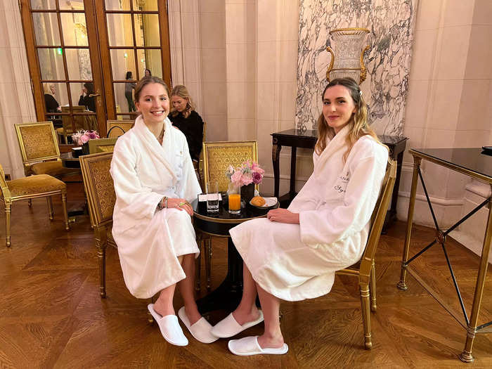 The day before the ball, debutantes arrive at the hotel to rehearse for the big night. Some are strangers, others are family.