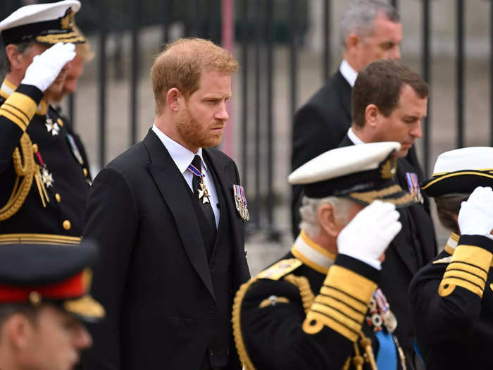 When Queen Elizabeth died in September, Harry released a statement remembering his "Granny" and recognizing his father as the new king.