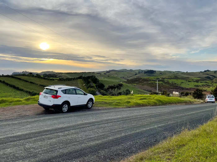 In June, I arrived on Waiheke Island, New Zealand, and hopped into the driver