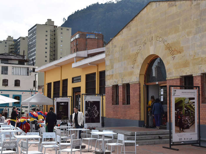 The next morning, I woke up early and hit the streets at 7 a.m., heading south to La Candelaria, which is the city