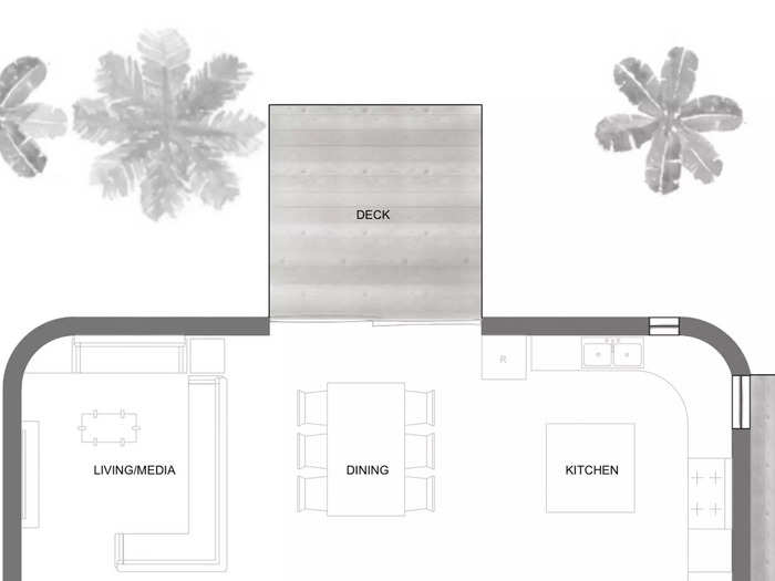 Inside, the three-bedroom home will have two decks, an open-concept kitchen, living, and dining room …