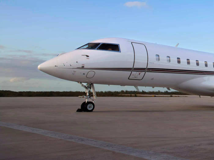 According to its website, the operator also has the Global 5500 and the Global 6000 in addition to the Global 7500.