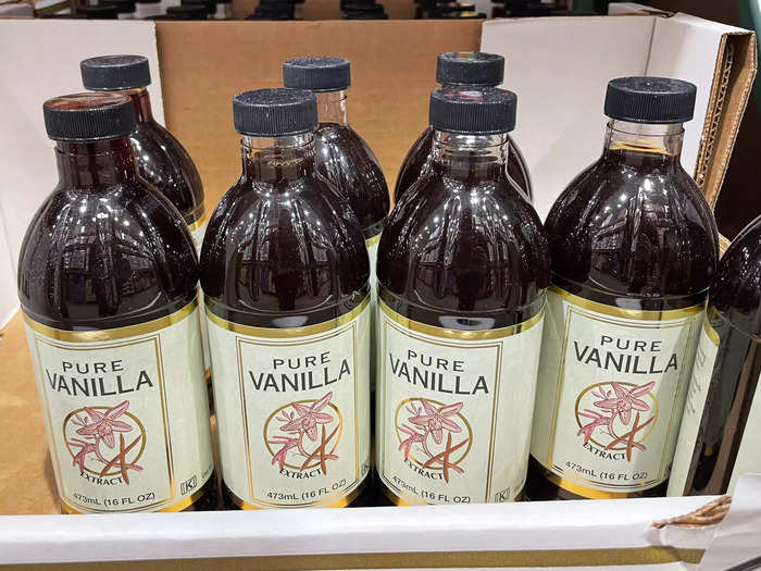 Pure vanilla extract is my favorite thing to buy at Costco.