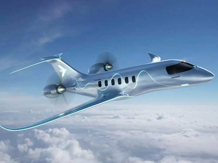 These four low or zero-emission planes are designed to carry up to 50 passengers and are expected to enter service by 2030.