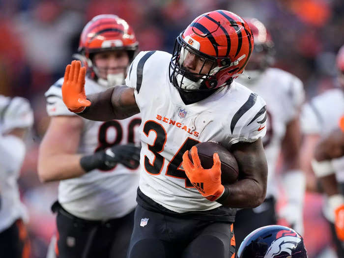 Samaje Perine, RB, Cincinnati Bengals