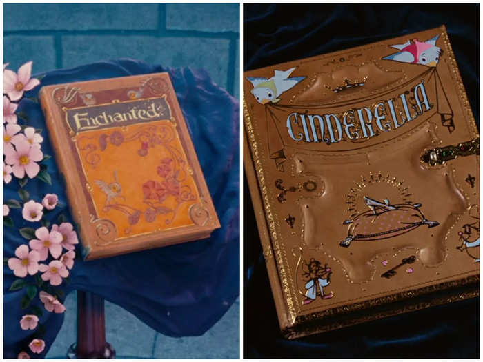 The opening scene with the storybook echoes Disney classics like "Snow White and the Seven Dwarfs" and "Cinderella."